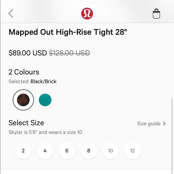 🍋Lululemon Tight/Leggings🍋 - Picture 4 of 6